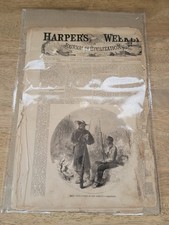 1863 Harper’s Weekly AUTHENTIC JAN 10 Issue COMPLETE Civil War Fredericksburg picture