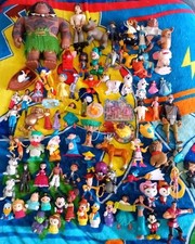 Disney Mixed 75+ Figure Lot Vintage Modern McDonald's Posable  picture