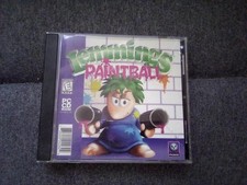 Lemmings Paintball - [PC, CD-ROM, 1996] casing and disc picture