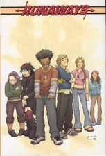 Runaways Vol 1 by Brian K Vaughan & Adrian Alphona 2006 Deluxe HC Marvel OOP picture