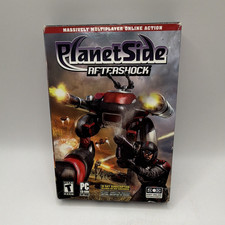 Sony Online Entertainment PlanetSide: Aftershock PC Complete w/ Manual T 2004 picture