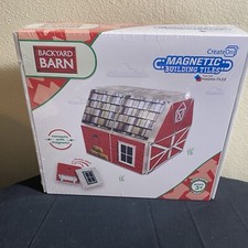 NEW Backyard Barn Magnetic Tiles Building picture