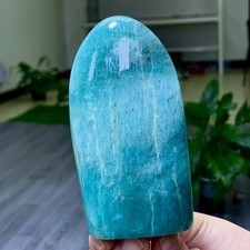 319G Rare Natural and beautiful Amazon stone and quartz crystal samples picture