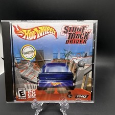 Hot Wheels Stunt Track Driver PC CD-ROM Racing Game THQ E Jewel Case picture