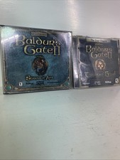 Baldur's Gate ll 2 Shadows of Amn and Throne of Bhaal Expantion Jewel case picture
