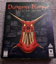 Dungeon Keeper (PC, 1997) - Big Box Bullfrog With Manual, picture