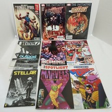 Marvel Comic Book Lot-Spiderman~New Warriors~Outpost Zero~Stellar~More~Total 11 picture