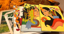 Vintage 1970s Color LeeWard / Stifter / Woody Prints Lot picture