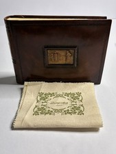 Daisy Arts Handmade Leather Photo Album Scrapbook Italy picture