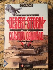 Desert Storm with Coalition Command Data Game Compton New Media CD-ROM 1992 NEW picture