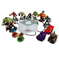 Disney Infinity Lot 13 Mickey Avengers Marvel Cars Thor Buzz Incredibles Portal picture