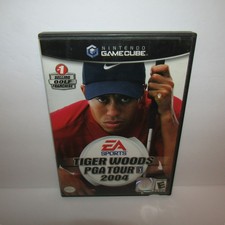 Tiger Woods PGA Tour 2004 Nintendo GameCube Video Game with Manual Tested Works picture