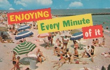 Vintage La Porte City Iowa Beach Postcard by This 'N' That Gifts picture