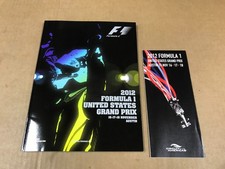 Formula 1 United States Grand Prix Official Racing Program- November 16-18, 2012 picture