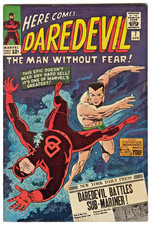 Daredevil #7  1965  Classic Sub-Mariner BATTLE  FN/VF 7.0 (QUAL.) picture