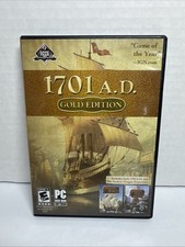 1701 A.D. Gold Edition PC Complete w/ Manual & The Sunken Dragon Expansion DVD picture