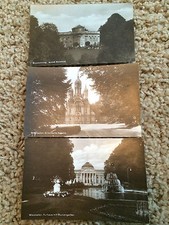 Vintage GERMANY postcards Wiesbaden Griechische Kapelle Brunschweig Blumengarten picture