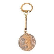 1969 Richman Brothers Apollo II Mission Keychain Neil Armstrong 1st Man On Moon picture