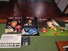 JIMMY WHITE's Whirlwind Snooker for Commodore Amiga, Boxed + Instructions picture