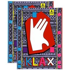 Klax Arcade Side Art 2 Piece Set Laminated High Quality picture