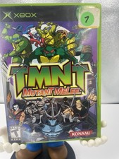 TMNT Mutant Melee  (Microsoft Xbox, 2005) with Manual CIB Complete picture