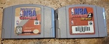 Kobe Bryant in NBA Courtside 1 And 2 Authentic Free Fast Shipping N64 Nintendo picture