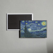 Van Gogh - The Starry Night - Painting Fridge Magnet picture
