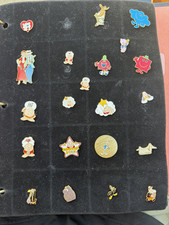 Large Vintage & Modern Collectible Lapel Pin Lot – Characters, Americana, Travel picture