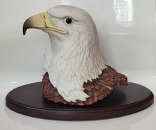 Vintage Boehm Bisque Porcelain Bald Eagle Head 40153 Made in U.S.A. Retired picture