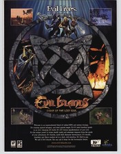 Evil Islands: Curse of the Lost Souls RPG Video Game Art 2000 Vintage Print Ad picture