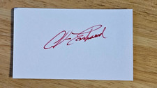 CLINT EASTWOOD SIGNED 3x5 INDEX CARD AUTOGRAPH - THE GOOD THE BAD AND THE UGLY picture