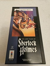 The Lost Files of Sherlock Holmes Panasonic 3DO 3D0 Very Rare Long Box NM picture
