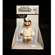 Jakks Pacific World of Nintendo Dr Mario Collectable Figure - NIB picture
