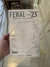 Feral #25 Cover G 1:25 Patrick Horvath Black & White Variant Tony Fleecs picture