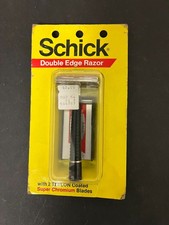 Vintage Schick Double Edge Razor New in Box NOS Sealed picture