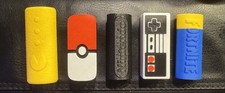5 Bic Lighter Sleeves 3D Printed Pac-Man & Pokemon Themed Fortnite &Nintendo too picture