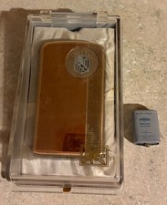 Vintage 1948 Acousticon A-90M Hearing Aid Set + 2 NEW Sealed NOS Cords Twin Peak picture