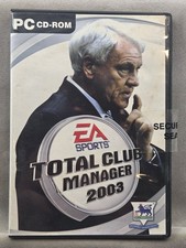 TOTAL CLUB MANAGER 2003 PC CD-ROM ( SIR BOBBY ROBSON ) Complete picture