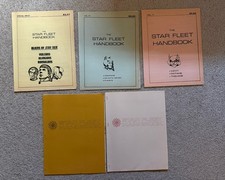 Star Fleet Handbook STAR TREK Volume 10 11 12 13 Aliens Mandel RARE VTG Fanzines picture