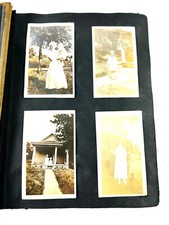 ANTIQUE 20s 30s Photo Album Kansas KS rural fishing NICE great subjects picture