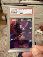 Galactus 2025 Topps Chrome Marvel Reflections SSP Case Hit #MR-5 PSA 8 picture
