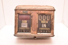 Antique 1910 International Register Co Chicago Trolley Ticket Fare Meter Counter picture