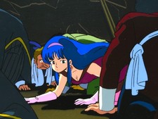 Dirty Pair Yuri Kei Cel Original Animation Art Production OBG Key Master Setup picture