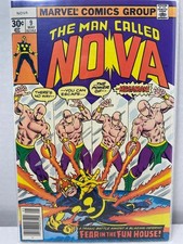 34224: MARVEL THE MAN CALLED NOVA #9 VF Grade picture