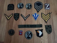 ARMY MILITARY PATCHES LOT OF 16 picture