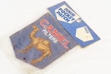 Vintage Camel Cigarettes Denim Pocket Patch Embroidered Camel Filters picture