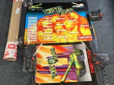 NOS Vintage 1995 Namco Tokyo Wars Arcade Promo Poster Tournament Kit w/ Tube picture