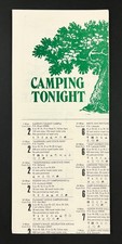 1973 Ohio Turnpike Camping Campground Sites Directory Vintage Travel Brochure picture