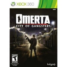 NEW Omerta City of Gangsters Microsoft XBOX 360 Video Game atlantic city rpg picture