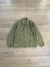 VTG USGI 1960s M65 Field Jacket 1st Pattern No Epaulettes Sz Small Conmar Zipper picture